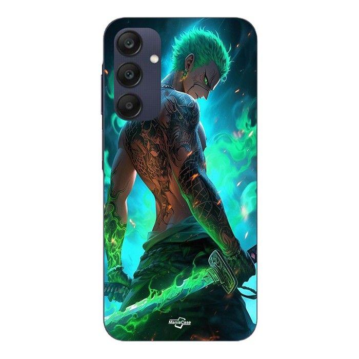 Чехол Для Samsung galaxy A25 One piece Зоро 3D Манга аниме Фан-арт Maniacase