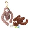 Креативная плюшевая игрушка в виде ленивца из мультфильма, кукла-обезьянка, брелок, милая школьная сумка, подвеска, держатель для ключей от машины, подарки для пары