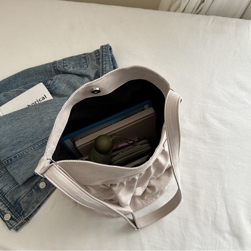 Модная большая сумка через плечо с боковым ремнем, портативная повседневная сумка-тоут, сумка на плечо, летние женские сумки-ведра AVE