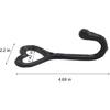 Heart Ring Hook Cast Iron Wall Hooks for Kitchen Wedding Towel Hangers Cute Love Decorative Hook for Hanging Apron Bath Hat Cap Scarf Bag Coat Purse