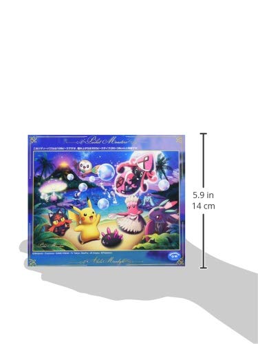 ENSKY Pokemon Akala Moonlight 26 x 38 см Пазл Ghibli 108 больших элементов ГОЛОВОЛОМКА 108-L729
