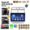 Автомобильный радиоприемник Android GPS-навигатор для Peugeot 307 307CC 307SW 2002-2013 мультимедийный стерео Wi-Fi видео 2din 2 DIN Carplay
