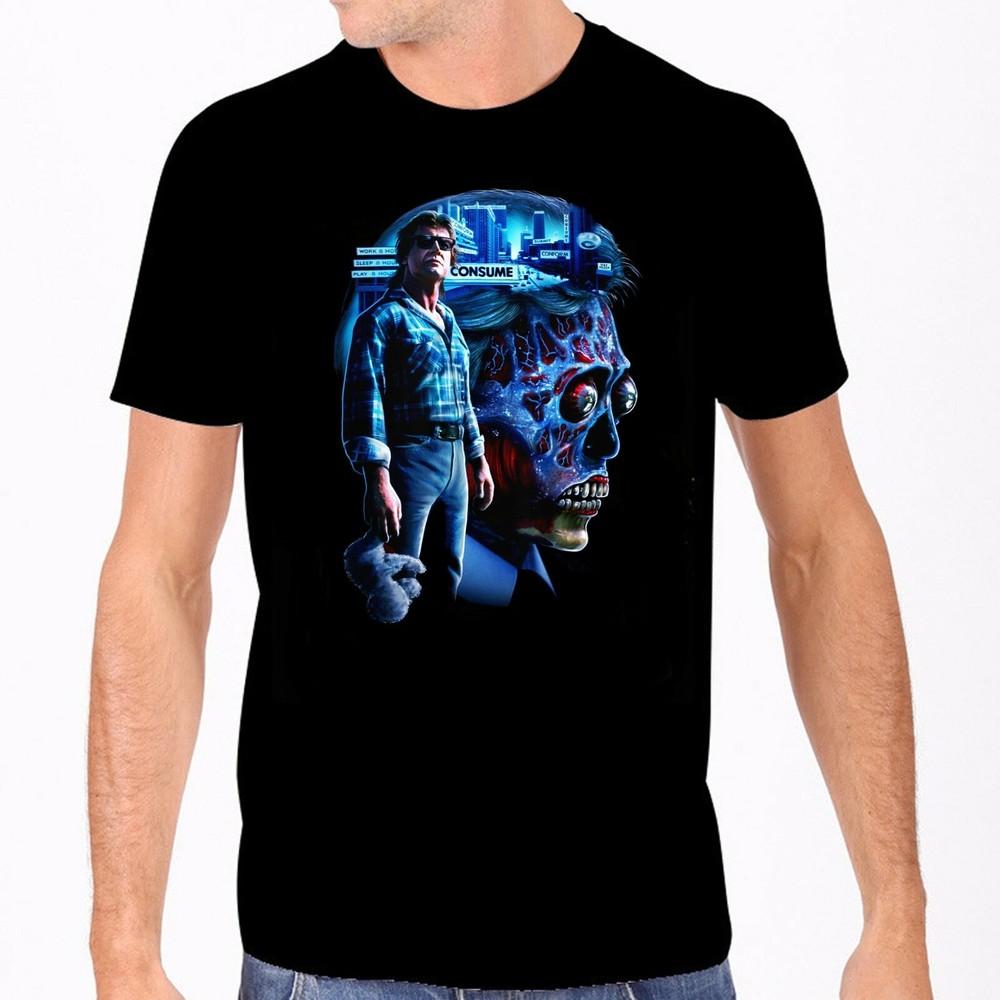 They Live Movie Graphic Print T-shirt