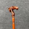 93.98 Cm Bull Head Wooden Walking Stick Handcrafted Cane for Stability Style Unique Gift for Men and Women Best Gift for Him