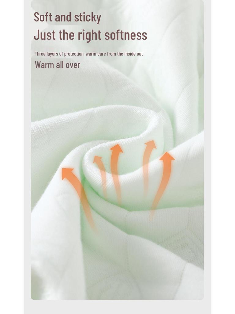 Уютный детский ромпер из хлопка Air: Трехслойный теплый альпинистский костюм с длинными рукавами