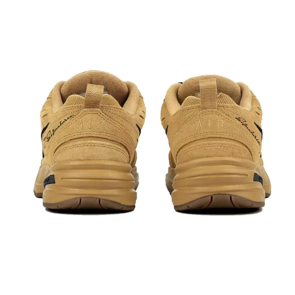 Nike Air Monarch 4 Пшеничное Зерно, Амортизация в Стиле Маллард, Износостойкие Низкие Кроссовки на Толстой Подошве Мужские Коричневые IB2281-700(Команда675--SBOX)