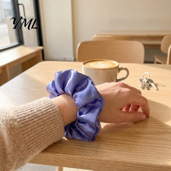 Hidden Pocket Scrunchies for Money Hair Ties with Zipper Women, Elastic Tie Scrunchie Bag Small Items Keys And Coins, Satin Accessories Daily