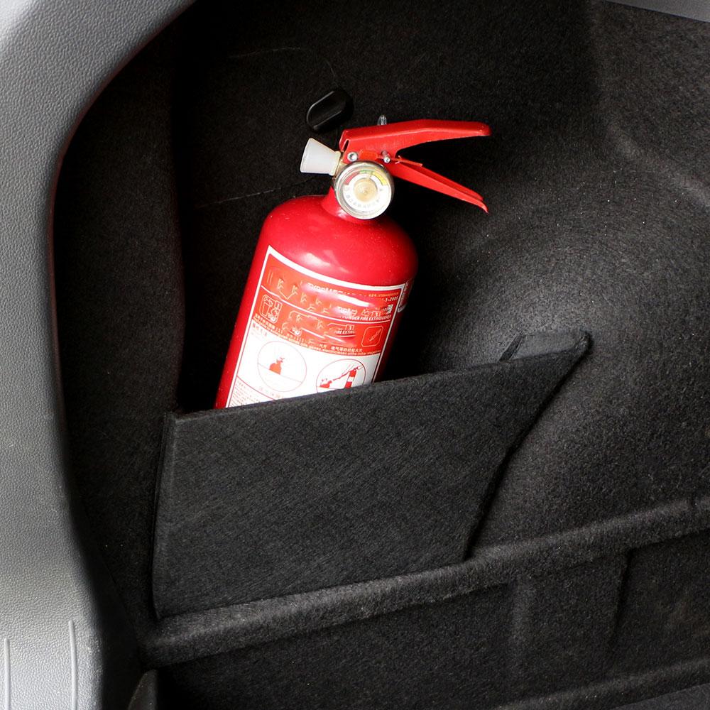 Car Rear Trunk Organzier for Volkswagen VW T-cross Tcross 2018 - 2023 Partition Seperate Board Side Storage Box Accessories