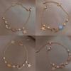 Exquisite Bracelets For Women Star Moon Zircon Pearl Bracelet Simple