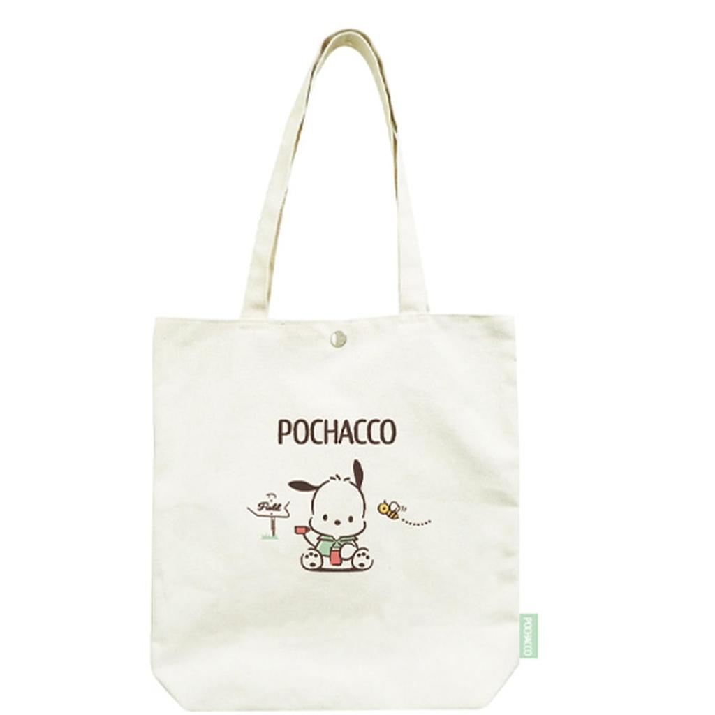 K Company Sanrio Персонажи Холщовая сумка Pochacco CHT4-PC В36.5 x Ш35 x Г8см