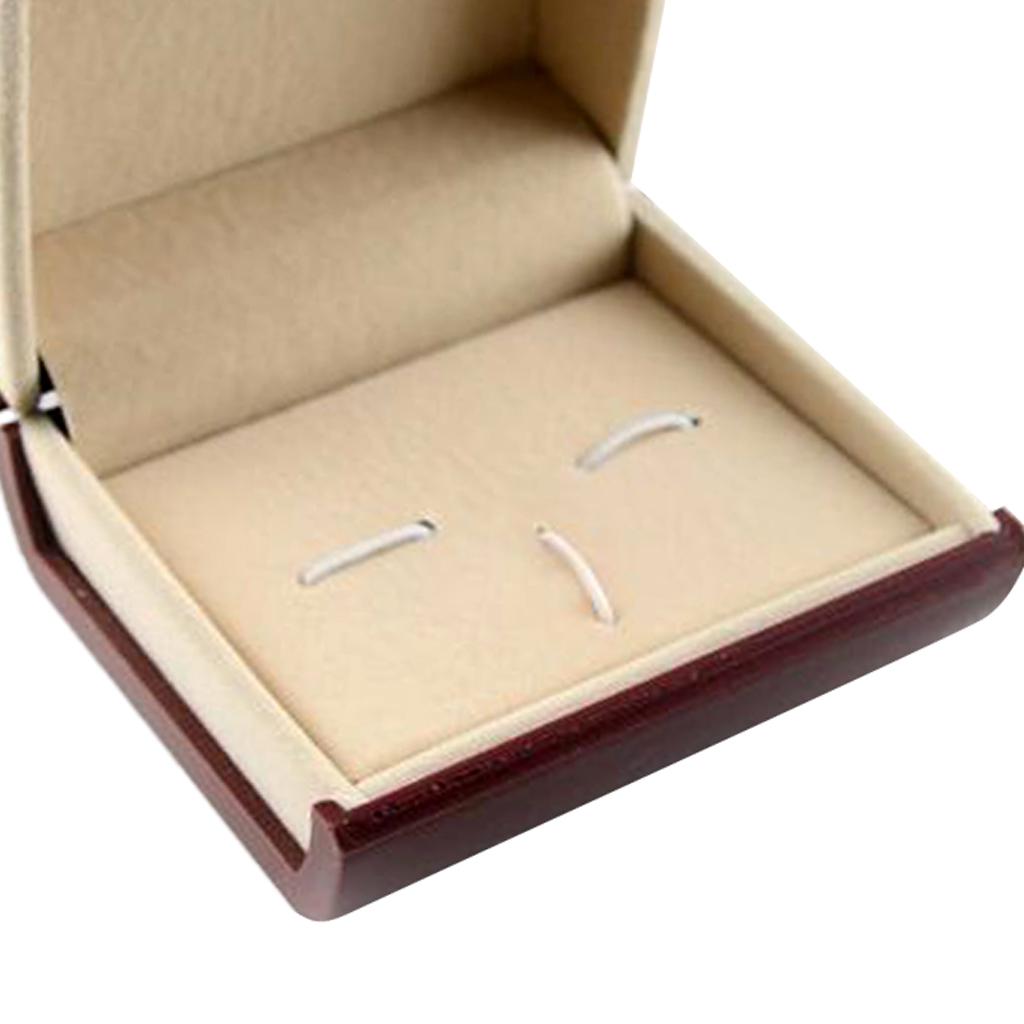 Коробка для хранения запонок и запонок для галстука, черная запонка