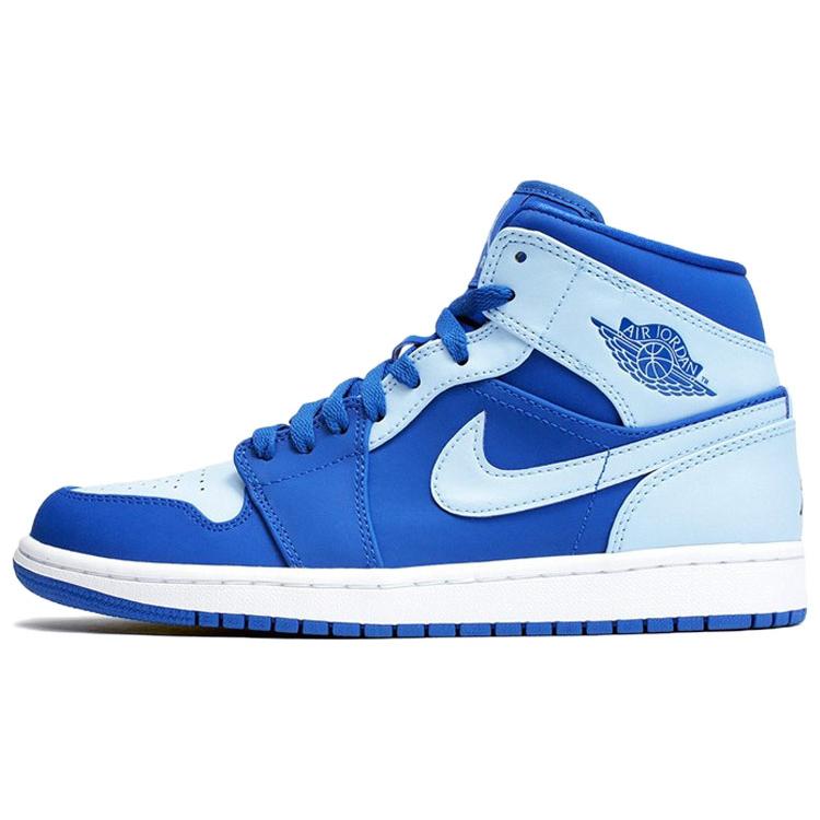 Jordan 1 Ретро Средний Командный Королевский Ледяной Синий 554724-400