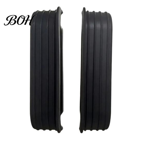Air Fryer Accessory Silicone Grip 2PCS Handle Cover, Non-Slip Heat Resistant Protector, Thermal Protection Safe Glass Protector Cooking Sleeve,