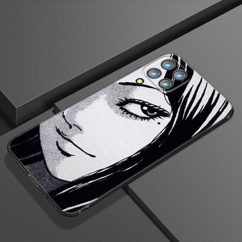 Junji Ito Terror Horror Anime Phone Case For Samsung A21 A30 A50 A52 S A13 A22 A32 4G A23 A33 A53 A73 5G A12 A31 A51 A70 A71 A72