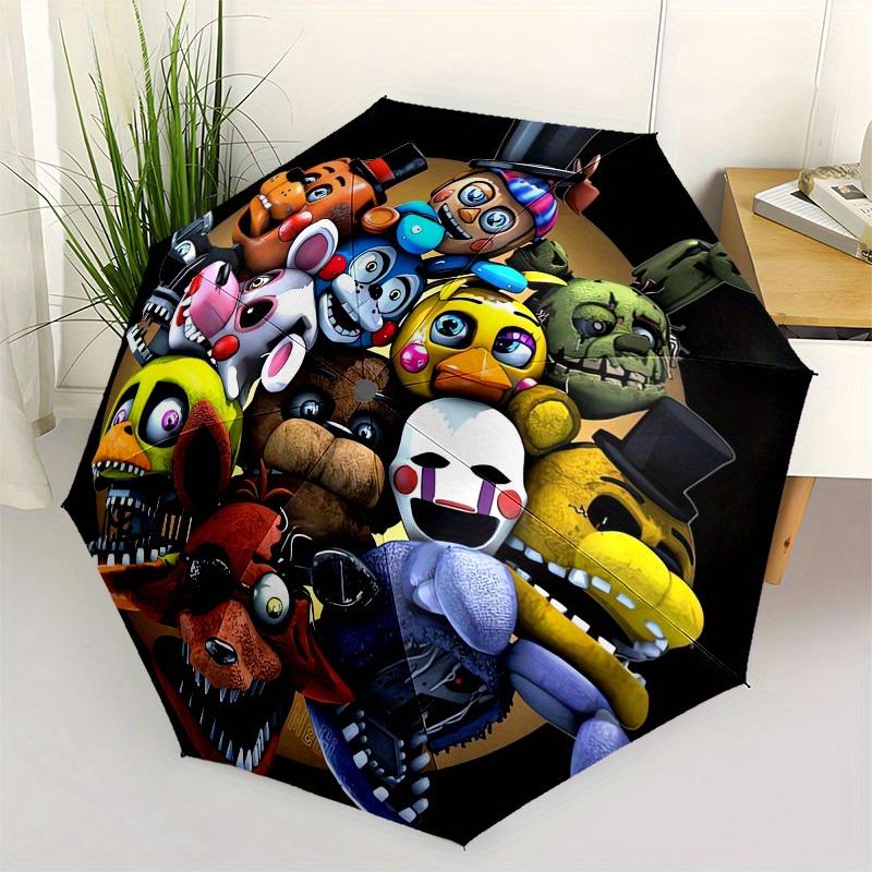 1 шт. Высококачественный зонт на тему персонажей FNAF, Автоматическое открытие и закрытие, Многофункциональный зонт G0811354