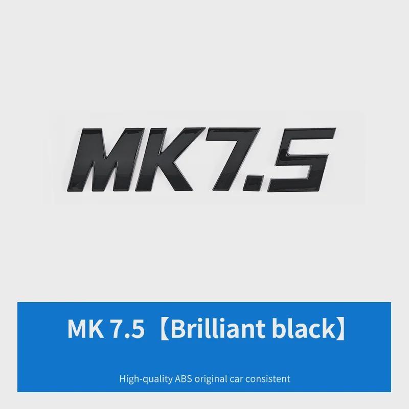 3D ABS буквы MK5 MK6 MK7 MK7.5 эмблема значок автомобиля наклейка для GO-LF автомобиля крыло багажник задняя наклейка