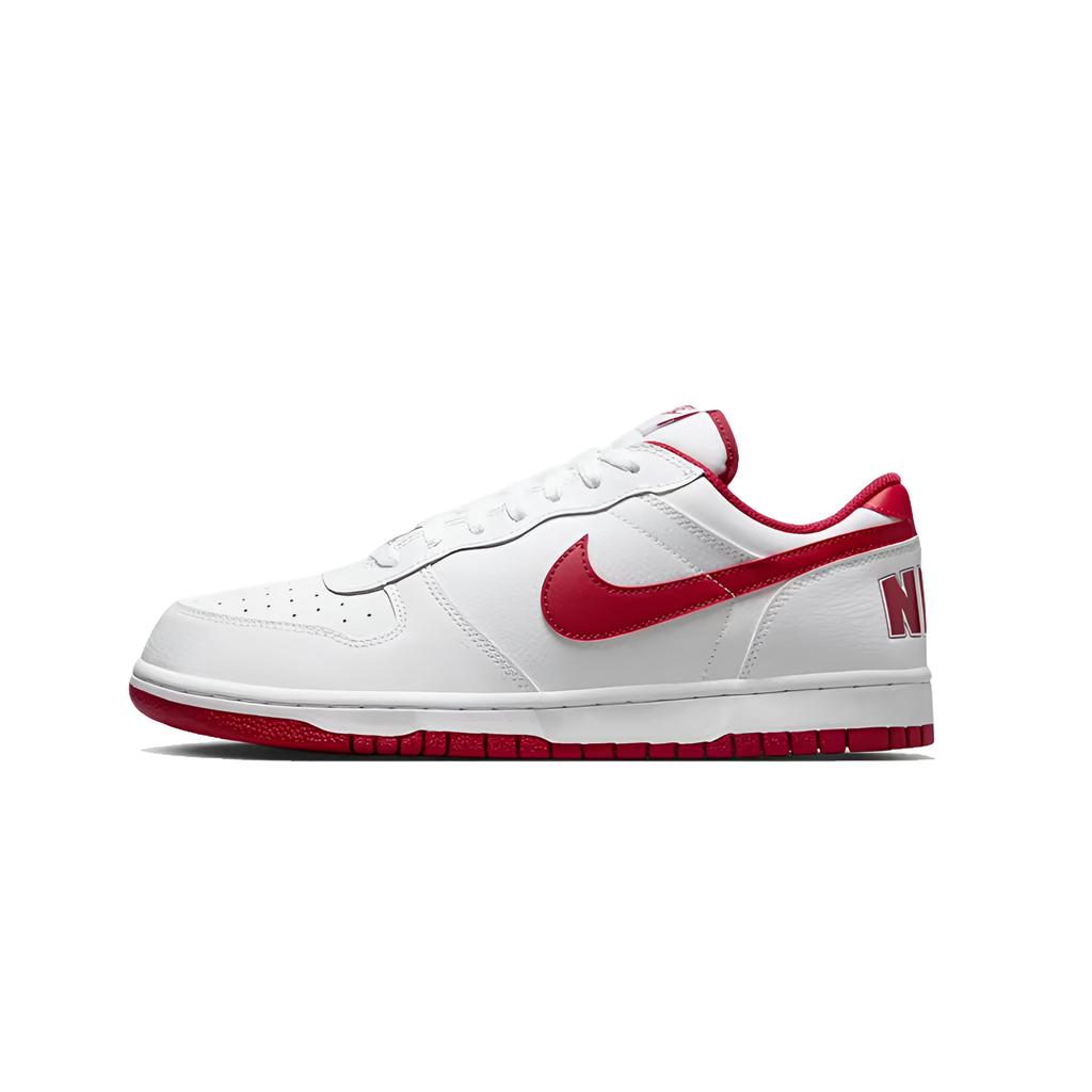 Nike Кеды для скейтбординга мужские низкие Белые Красные Золотые 355152-150(Team1326-SBOX)