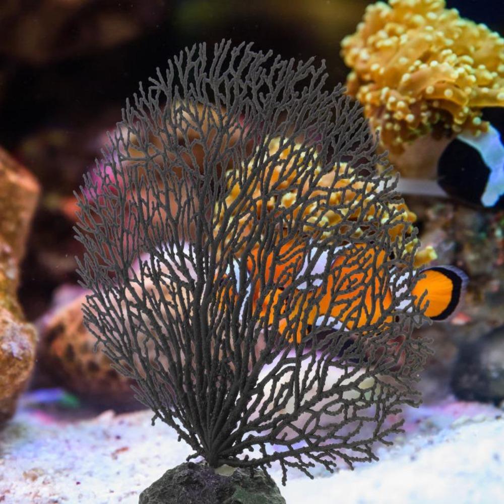 Undersea Water Plants Fake Lifelike Decor Plants Artificial Coral Aquarium Decoration Sea Iron Tree