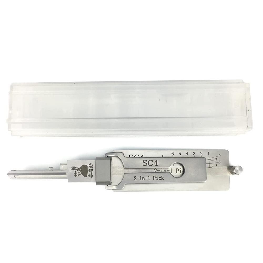 Инструменты Lishi 2 в 1 KW1 SS001 SS002 KW5 SC1 SC4 Декодер замков Профессиональный ручной слесарный инструмент для всех типов