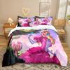 Animation Series 3D Digital Printing Three-Piece Bedding Kit Bed Sheet Quilt Cover