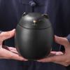 Cute Cat Tea Jar Ceramic Sealed Pot Storage Container Household Spice Jar Bulk Jar Tea Pot Tea Box