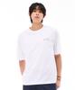 CHASECULT Men'S Modern Lettering Short Sleeve T-Shirt - White