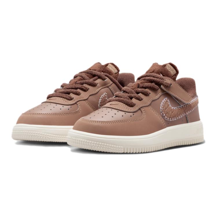 Nike Force 1 Low Easy On Модные повседневные низкие кроссовки из синтетической кожи Детские кроссовки IO7685