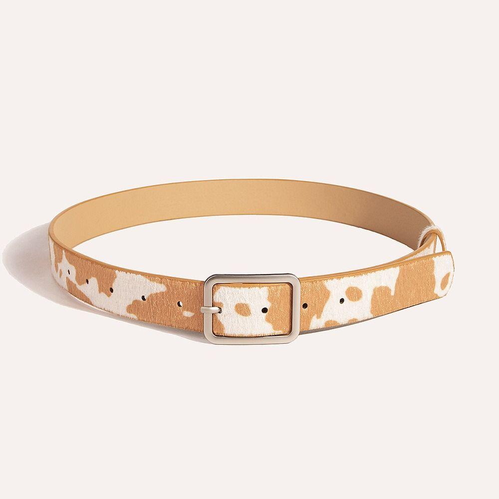 with Shine Rhinestone Punk Waistband Square Buckle Gothic Waist Belts Japanese Style Leather Belt