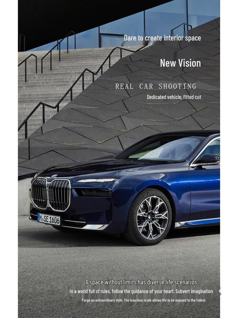 Luxury Pure Wool Floor Mats for 2023 BMW 7 Series G70/i7 (735li/740li/730li)