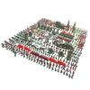 519 Pieces Military Playset Plastic Toy 4cm Soldiers Army Men Corps Figures