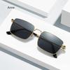 High Quality Rectangle Sunglasses Women Metal Frame Glasses Vintage Square Sun Glasses for Men Shades Female Eyewear