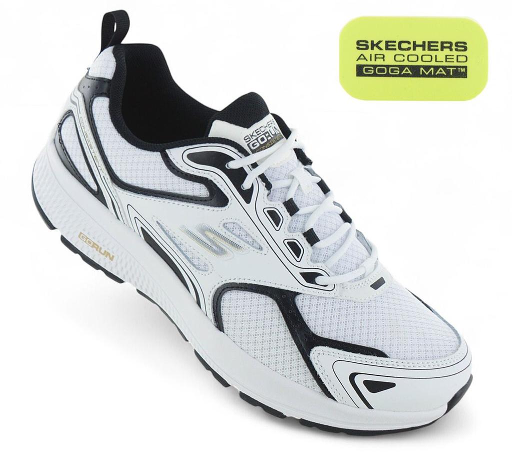 Skechers Go Run - Consistent - Мужские кроссовки обувь Белый 220034-WBK ОРИГИНАЛ
