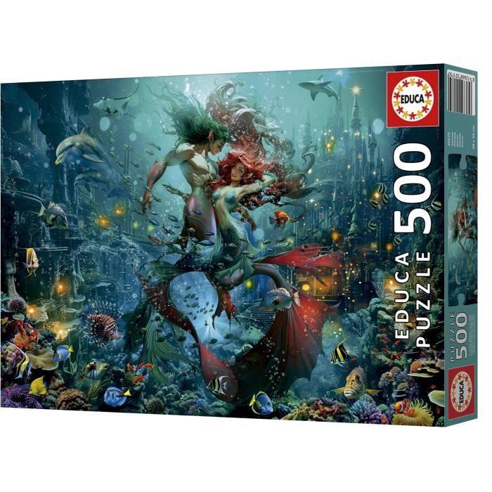 Puzzle - EDUCA - Atlantide - 500 pièces