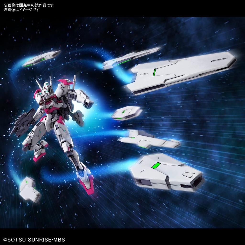 BANDAI SPIRITS HG Mobile Suit Witch of Mercury Gundam Rubris Scale Plastic Model Kit 2587102 Gundam 1/144 Pre-Colored