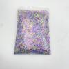 1pc  50g Bag Packaged Chunky  Glitter Mixed Chunky Glitter Sequins Pearl Fluorescent  Glitter Neon Color Glitter Powder for Arts Craft Epoxy Resin