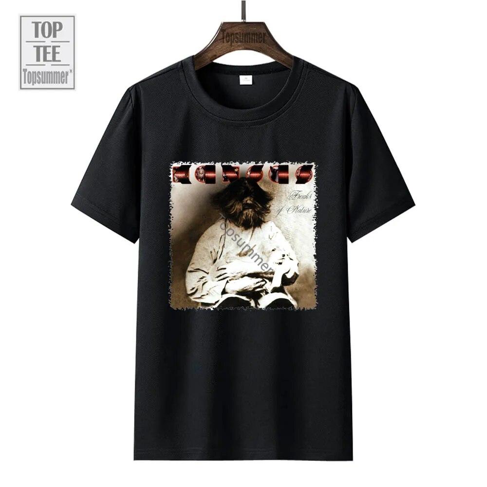 Футболка Freaks of Nature Album Kansas Tour, женская уличная одежда, футболка с короткими рукавами 90-х годов, топы унисекс большого размера