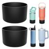 1PCS 7.5cmx4.5cm Candy Color Silicone Candy Color Cup Protective Sleeve Cushion For 40oz Tumbler With Handle & 20oz 30oz