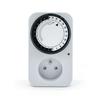 Energy Saveing French Mechanical Timer Socket Mechanical Outlet Protector  OFF/ON Appliance