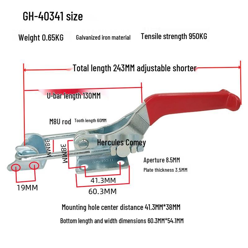 Quick-Release Horizontal Welding Pliers Clamp 301/201/101