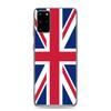 Coque Téléphone - Samsung - Galaxy S21 Ultra - Drapeau Royaume-Uni - Souple - Multicolore