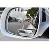 2Pcs Car Wide Angle Rear View Mirror 360 Degree Rotation Auto Rearview Auxiliary Parking HD Frameless Blind Spot Mirrors