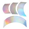 inches PVC Wheel Rim Tape Wheel Sticker Motorcycle Reflective Stripes Reflective Rim Stripe