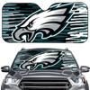 Автомобильный солнцезащитный козырек Philadelphia Eagles: Алюминиевая фольга с индивидуальной печатью для теплоизоляции и защиты от солнца.