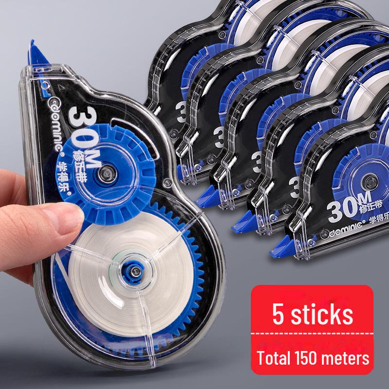 Высокоемкая корректирующая лента для учащихся с гладкой, прозрачной пленкой