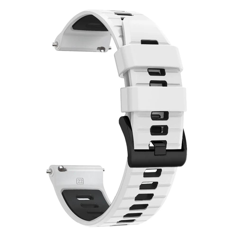 Спортивный силиконовый ремешок для Samsung Galaxy Watch 7 FE 6 4 Classic 5 pro 45мм 44мм 40мм 43мм 47мм Браслет Galaxy Watch6 7