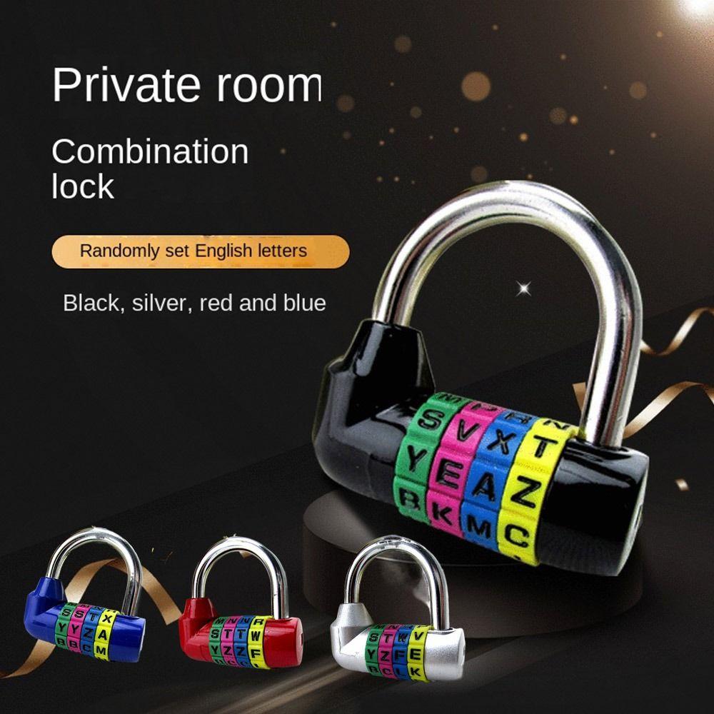 Безопасность 4-значный кодовый навесной замок Безопасно Код Путешествия Пароль Замок Ящик для инструментов