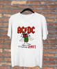 ACDC Fly On The World Live Полный размер S-5XL BT353 Унисекс Футболка