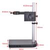 HAYEAR Bracket DIA 50mm Digital Microscope Table Stand DIA40mm Conversion Ring Included Stand for 10A Zoom Lens and 100X Lens Compatible with Digital