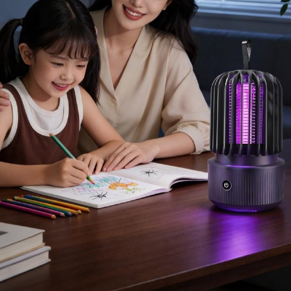 2 in 1 Electric Mosquito Lamp Portable Killer Lamp Electric Shock Mosquito Killer Household