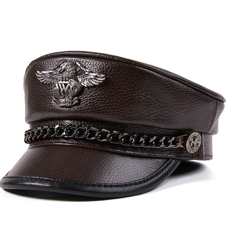 Женские шляпы из воловьей кожи EFei, женская модная однотонная темно-синяя кепка, берет, модная шляпа художника в британском стиле ретро, ​​береты